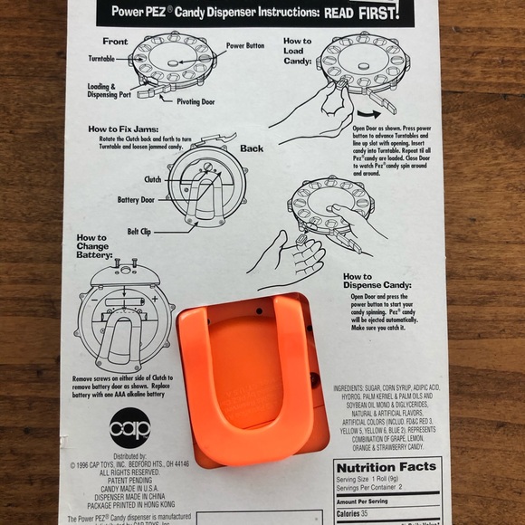 Make Me A Offer: 1996 edition Pez Despenser - Picture 3 of 7